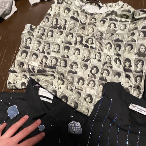 Lot of 8 Designer Clothing Items - Stone Island, Givenchy, Yves Saint Laurent - Picture 6 of 10